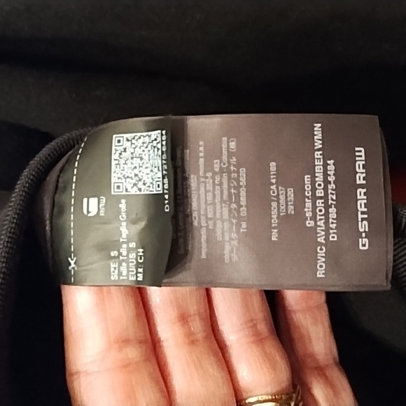 G- Star Raw Rovic Aviator  wool bomber size S - Picture 9 of 11